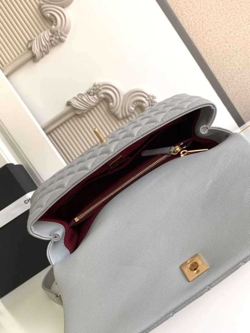 Ch**el top handle bags